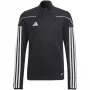 adidas Tiro 23 League vaikų treniruočių viršutinė dalis Juoda/Balta HS3487 140cm