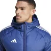 adidas vyriška Tiro 24 ilga paminkštinta striukė Team Navy Blue 2 / balta, M dydis