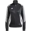adidas Tiro 24 moteriškas treniruočių megztinis, juodos spalvos, IJ9961, S dydis