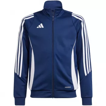 adidas Tiro 24 treniruočių megztinis vaikams, tamsiai mėlynas IR7501, 116 cm