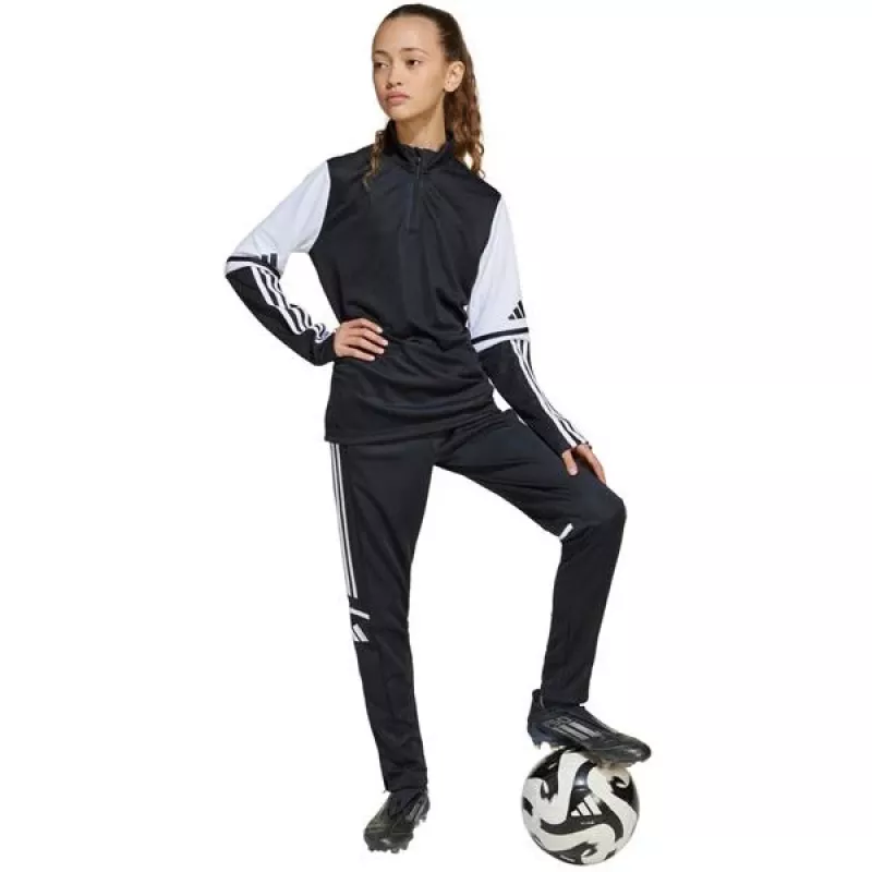 adidas Squadra 25 treniruočių viršus vaikams juodas 164 cm
