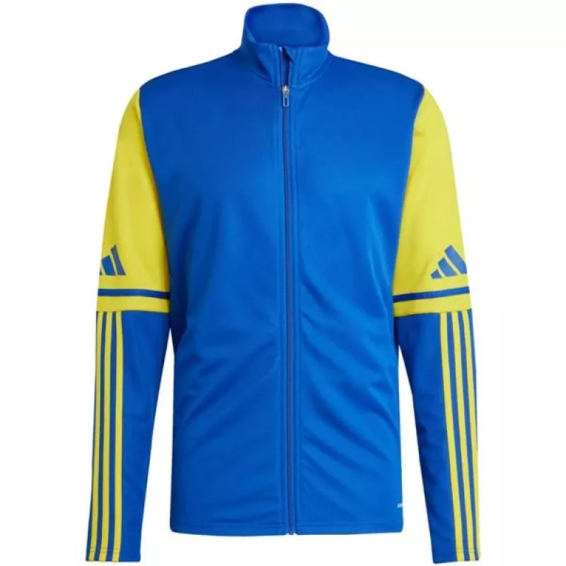 adidas Squadra 25 Training vyriški futbolo treniruočių marškinėliai iš perdirbto poliesterio AEROREADY Team Royal Blue/Yellow L