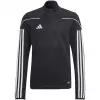 adidas Tiro 23 League vaikų treniruočių viršutinė dalis, juoda/balta, 152 cm dydis