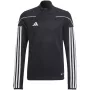 adidas Tiro 23 League vaikų treniruočių viršutinė dalis, juoda/balta, 152 cm dydis