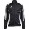 adidas Tiro 24 vaikiški treniruočių megztiniai juodi IJ9958 128 cm