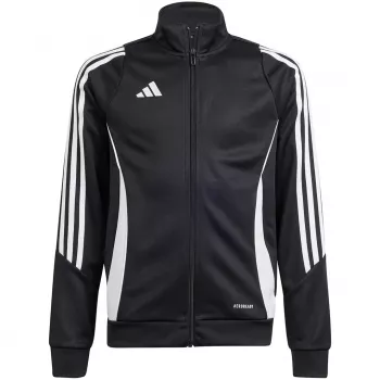 adidas Tiro 24 vaikiški treniruočių megztiniai juodi IJ9958 128 cm
