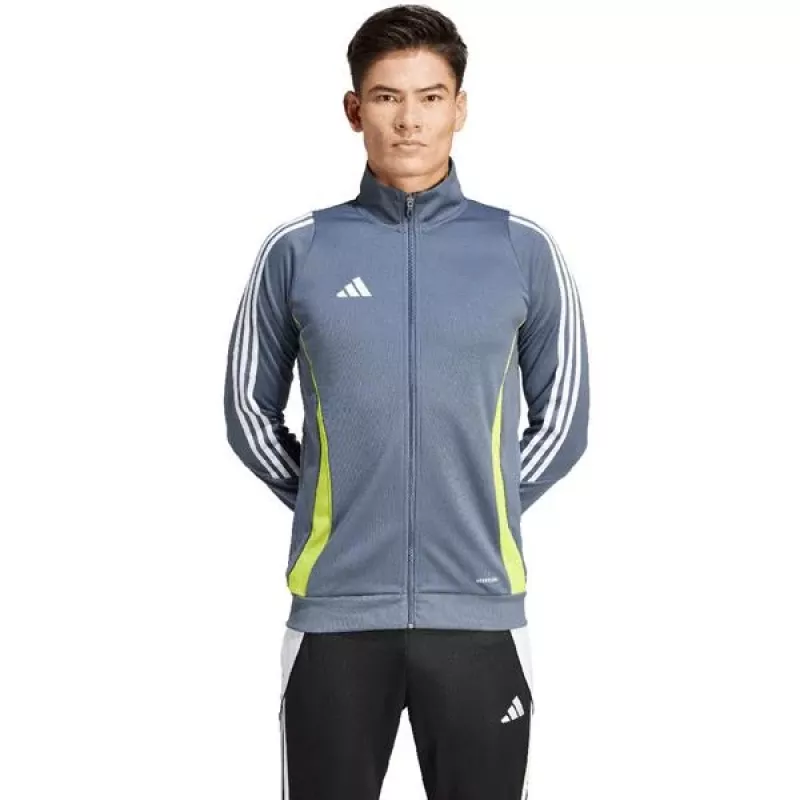 adidas Tiro 24 vyriškas treniruočių megztinis pilkas IV6939 S
