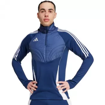 adidas vyriškas Tiro 24 Winterized gobtuvas Team Navy Blue/Baltas, M dydis