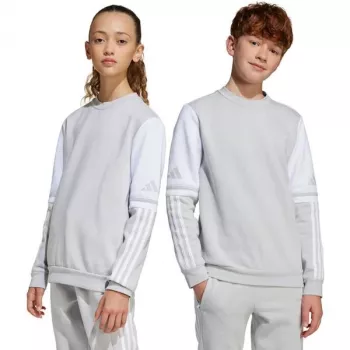 adidas Squadra 25 Sweat Crew vaikiškas megztinis pilkas JD4824 152cm