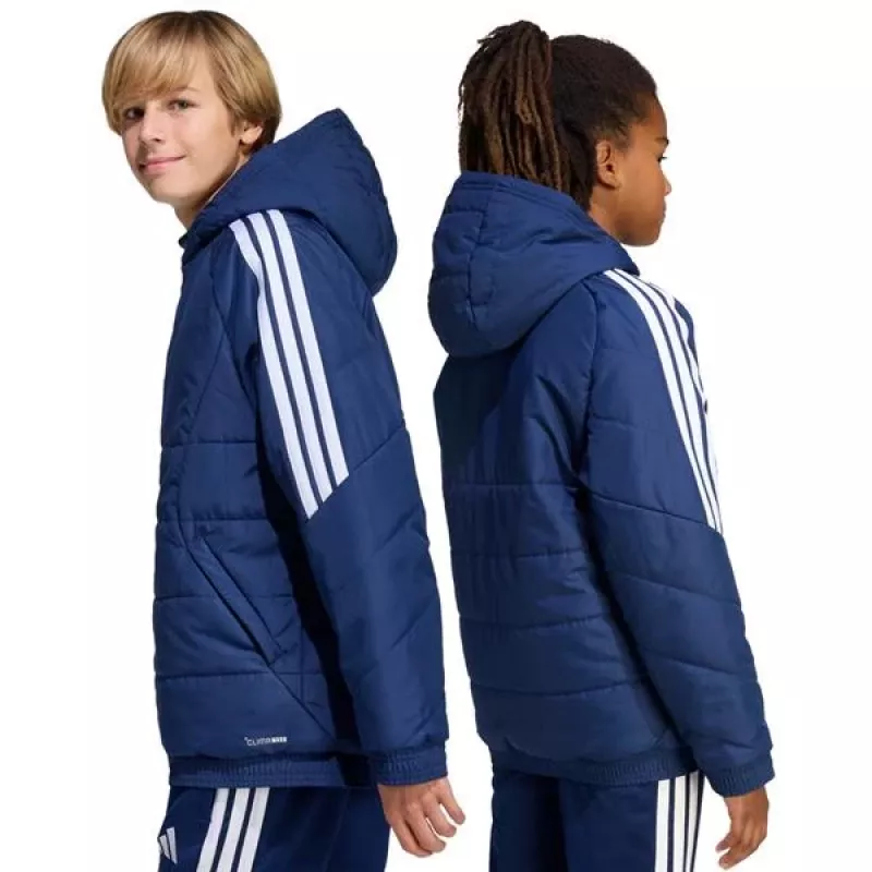 adidas Tiro 26 Winter vaikiška striukė tamsiai mėlyna 128 cm