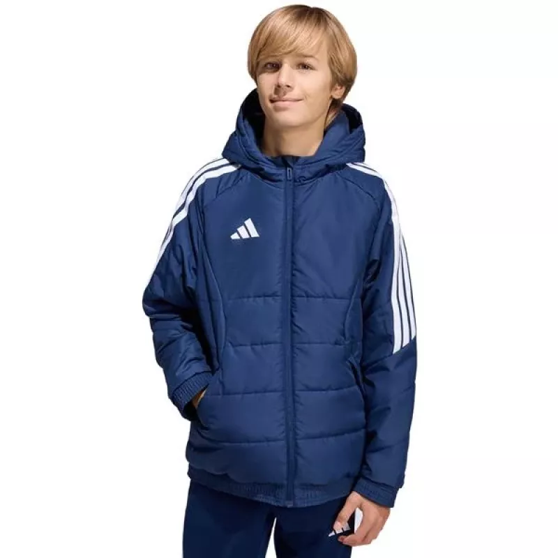 adidas Tiro 26 Winter vaikiška striukė tamsiai mėlyna 128 cm