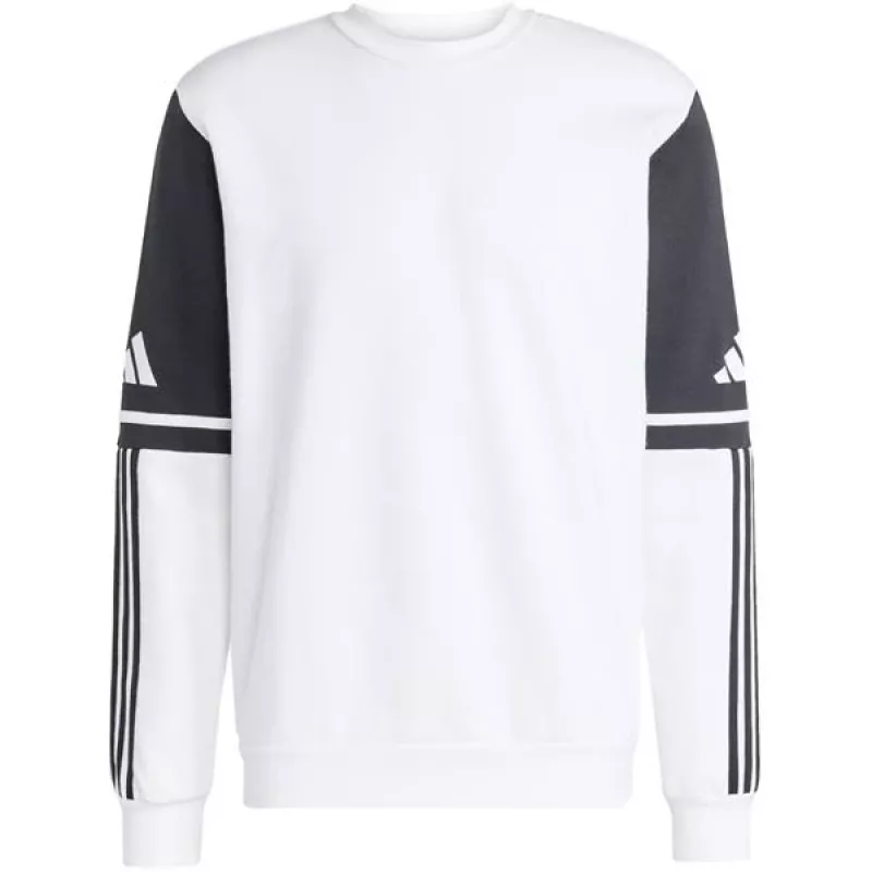 adidas Squadra 25 Sweat Crew vyriškas sportinis megztinis Baltas/Juodas, dydis M