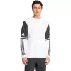 adidas Squadra 25 Sweat Crew vyriškas sportinis megztinis Baltas/Juodas, dydis M