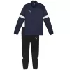 PUMA vyriška Team Rise treniruočių striukė su pilnu užtrauktuku, Peacoat/Puma Black, dydis L