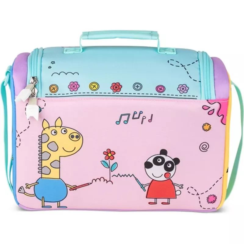 Tonies HörSpiel Transporter – Peppa Pig nešiojimo dėklas Toniebox ir Tonies figūrėlėms, rožinė