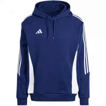 adidas Tiro 24 Sweat Hooded Blue IR7546 vyriškas futbolo gobtuvas