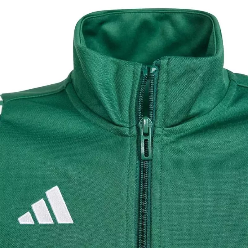 adidas Tiro 24 treniruočių megztinis vaikams žalias IR7503 152 cm