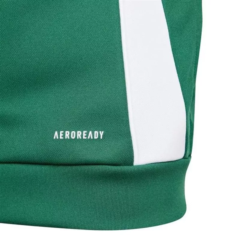 adidas Tiro 24 treniruočių megztinis vaikams žalias IR7503 152 cm