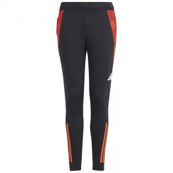 adidas Tiro 24 Competition treniruočių kelnės juodos-oranžinės IS1638 176 cm