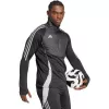 adidas vyriškas Tiro 24 Winterized megztinis pilka/juoda, L dydis