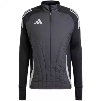 adidas vyriški Tiro 24 Competition Winterized treniruočių marškinėliai pilki/juodi IM9964