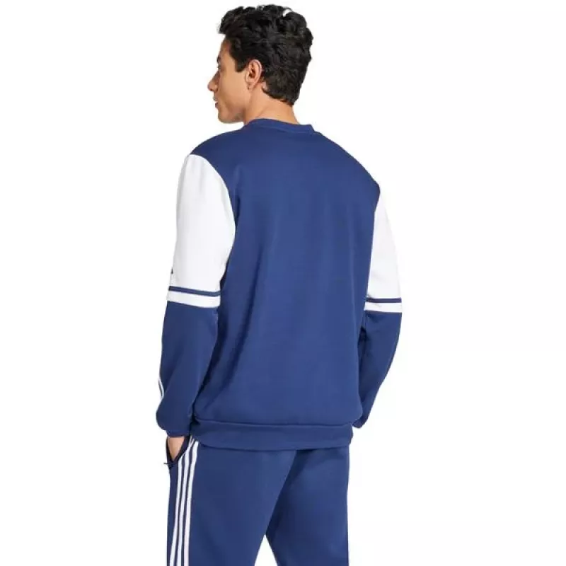adidas Squadra 25 Sweat Crew vyriškas megztinis, tamsiai mėlynas, L dydis