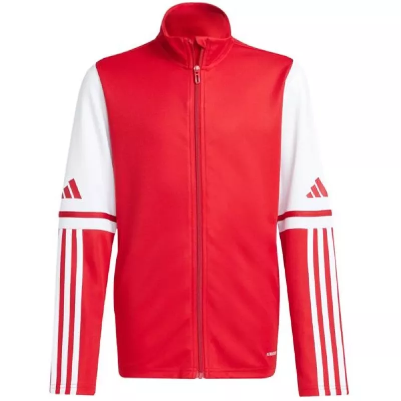 adidas Squadra 25 vaikiškas treniruočių megztinis raudonas 140cm