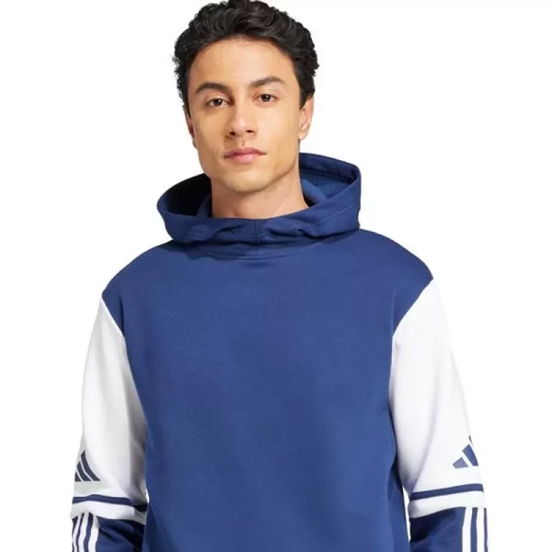 adidas Squadra 25 Sweat Hoody vyriškas gobtuvu megztinis tamsiai mėlynas XL
