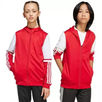adidas Squadra 25 vaikiškas gobtuvas Raudonas/Baltas 152cm