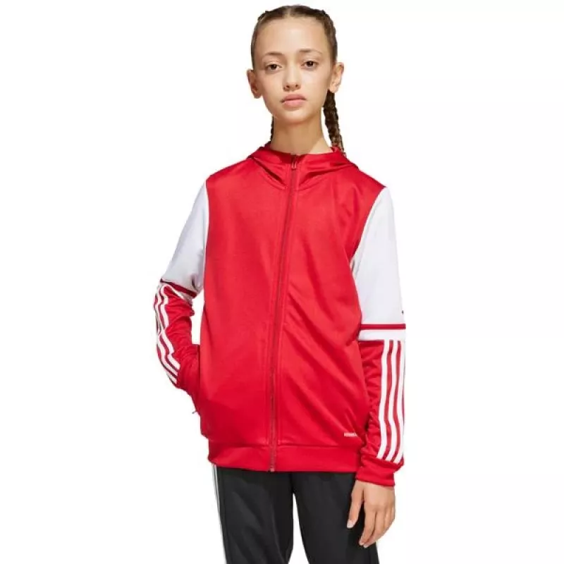 adidas Squadra 25 vaikiškas gobtuvas Raudonas/Baltas 152cm