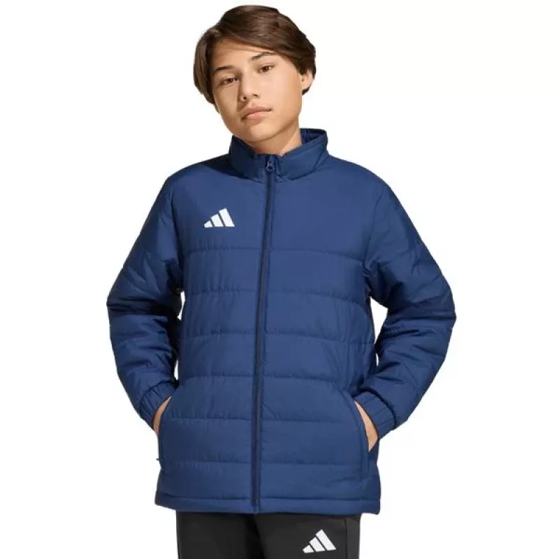 adidas Entrada 26 Light treniruočių švarkas vaikams Unisex šviesiai mėlynas 140cm
