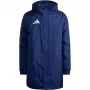 adidas Entrada 26 Stadium švarkas vaikams tamsiai mėlynas 164 cm