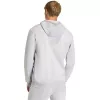 adidas Entrada 26 pilno užtrauktuko gobtuvas vyrams - pilka/juoda, dydis S