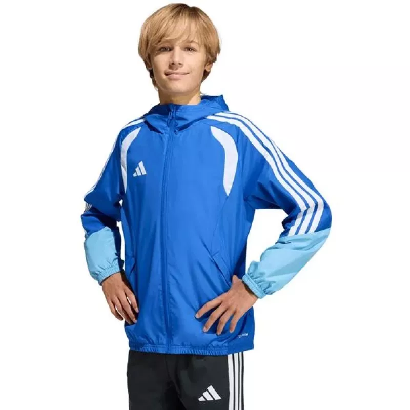 adidas Tiro 26 Competition All Weather jaunimo striukė Team Navy Blue 2 / White 140cm