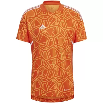 ADIDAS vyriški Condivo 22 vartininko marškinėliai trumpomis rankovėmis, Team Orange HB1621