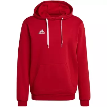 adidas Entrada 22 Hoody vyriškas megztinis su gobtuvu raudonas H57514 L