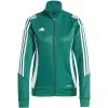adidas Tiro 24 moteriškas treniruočių viršus su užtrauktuku - Team Green - 2XL