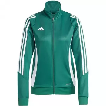 adidas Tiro 24 moteriškas treniruočių viršus su užtrauktuku - Team Green - 2XL