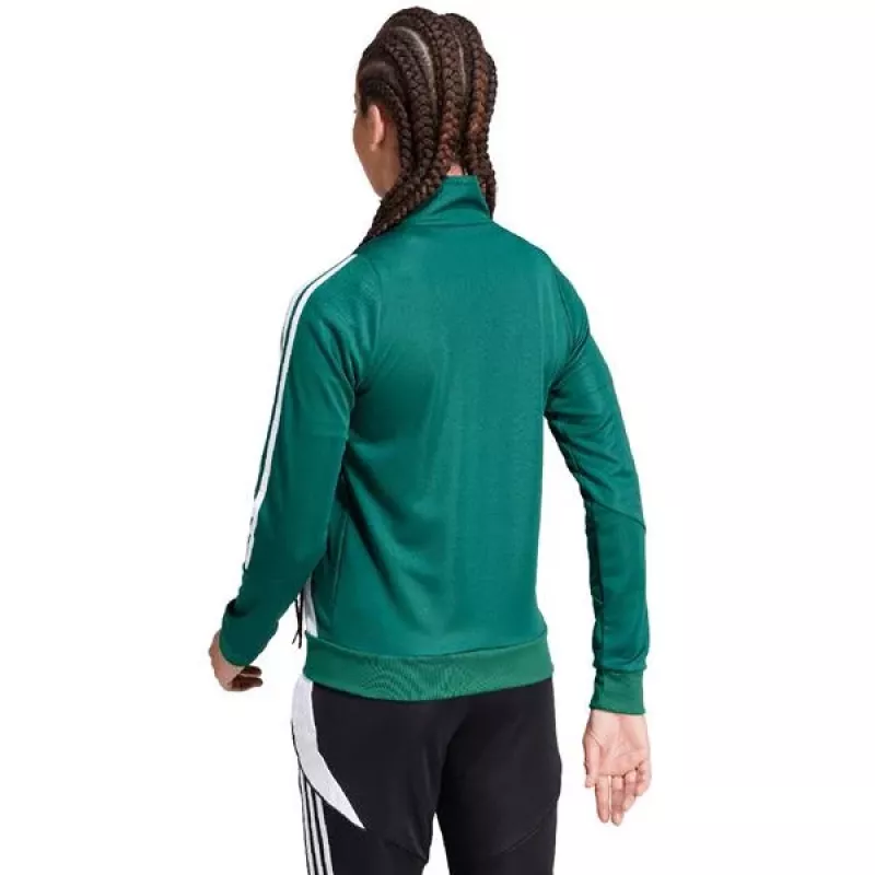 adidas Tiro 24 moteriškas treniruočių viršus su užtrauktuku - Team Green - 2XL