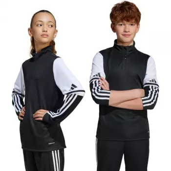 adidas Squadra 25 vaikų treniruočių marškinėliai juodi 152 cm