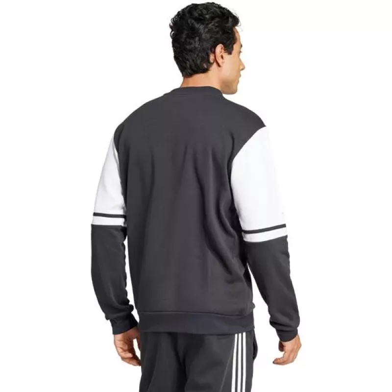 adidas Squadra 25 Sweat Crew vyriškas megztinis juodos spalvos S dydžio