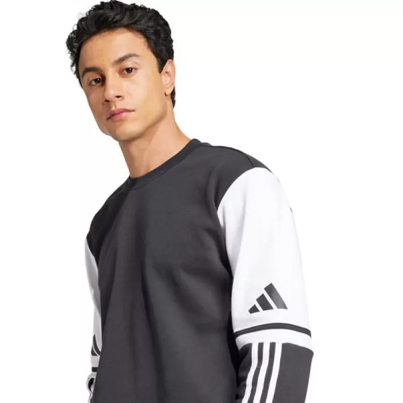 adidas Squadra 25 Sweat Crew vyriškas megztinis juodos spalvos S dydžio