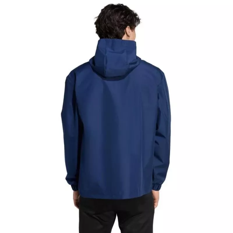 adidas Entrada 26 All Weather vyriška futbolo striukė, tamsiai mėlyna, L