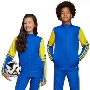 adidas Squadra 25 treniruočių viršutinė dalis jaunimui Team Royal Blue/Balta 164