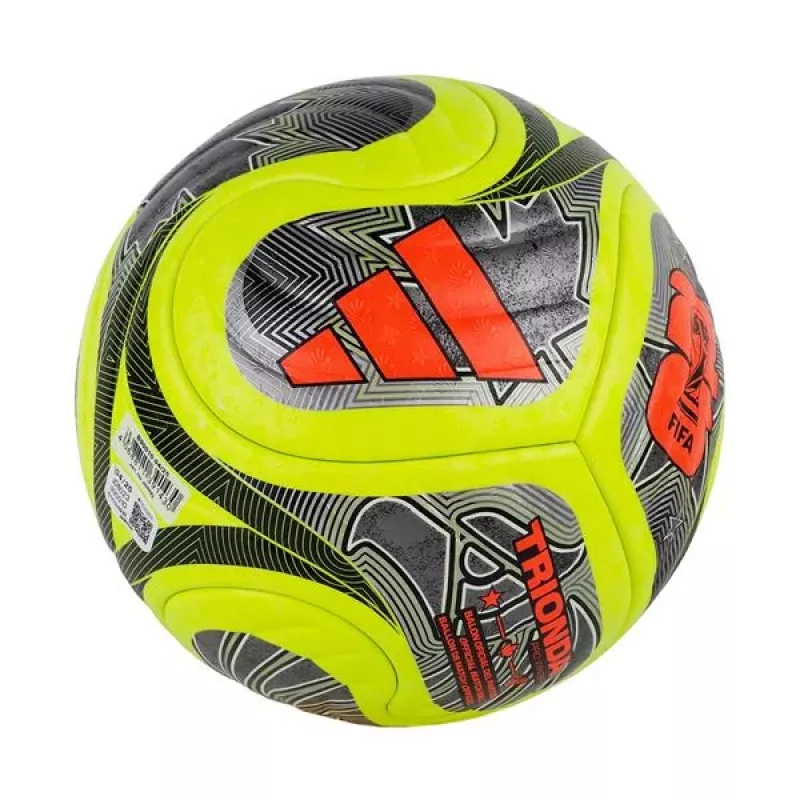adidas World Cup 26 Trionda Pro Winter futbolo kamuolys 5 dydžio, žalia/juoda/sidabrinė JD8023