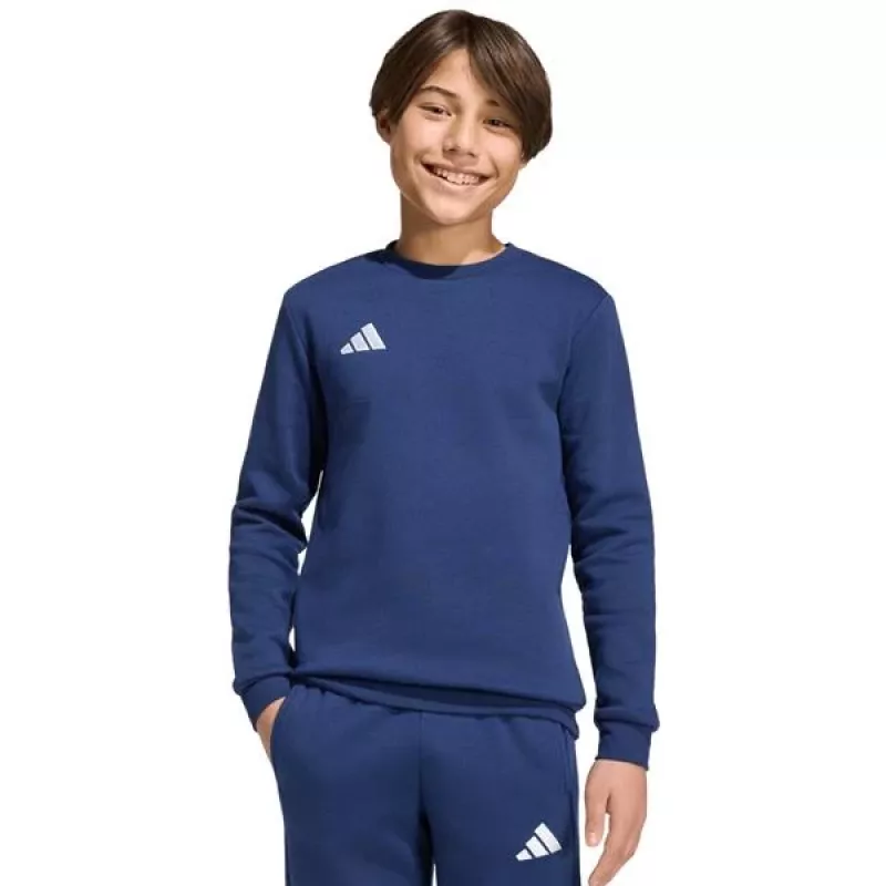 adidas Entrada 26 vaikiškas sportinis megztinis, tamsiai mėlynas, 152 cm