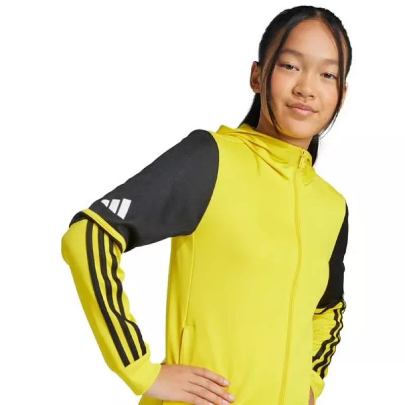 adidas Squadra 25 vaikiškas gobtuvas Yellow/Black 140 cm