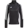 adidas Tiro 24 moteriškas treniruočių megztinis, juodas, L dydis