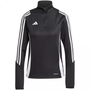 adidas Tiro 24 moteriškas treniruočių megztinis, juodas, L dydis
