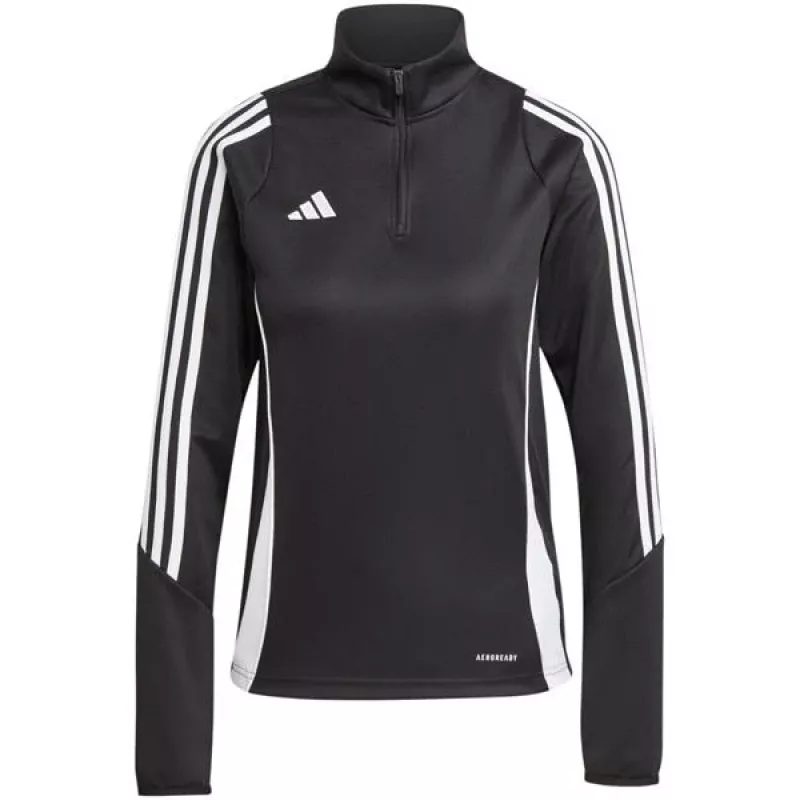 adidas Tiro 24 moteriškas treniruočių megztinis, juodas, L dydis